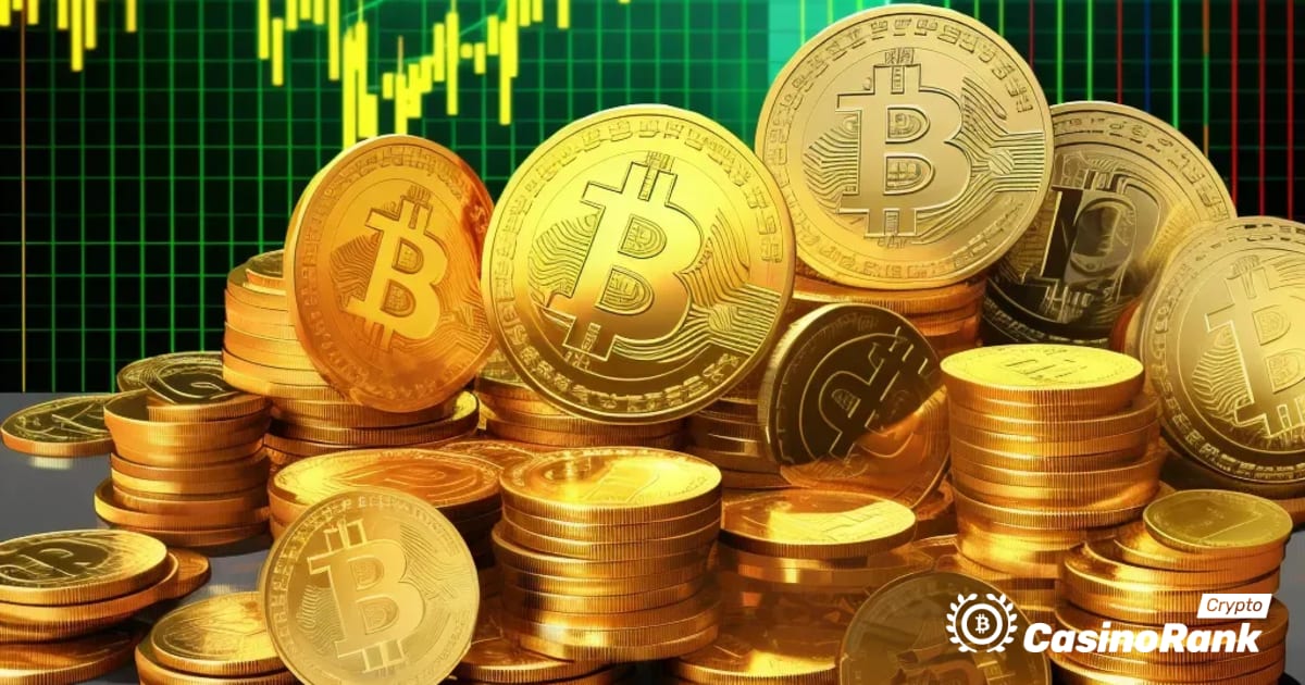 Os preços das criptomoedas aumentam em alta: Bitcoin, Ethereum e os maiores ganhadores